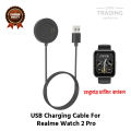 Realme Watch 2 Pro Magnetic Charging Cable High Quality USB Charger Cable USB Charging Cable Dock Bracelet Charger for Realme Watch 2 Pro Smart Watch. 