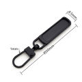 5Pcs Universal Metal Zipper Puller, Zipper Slider Head Repair Kit, Detachable Zip for Clothing Jacket, Bag, Luggage, Handles for Buckle, Sewing Accessories. 