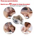 Electric Neck Massager U Shaped Pillow Multifunctional Portable Shoulder Cervical Massager Travel Home Car Relax Massage Pillow. 