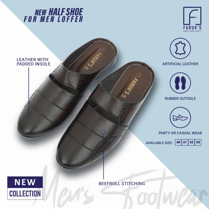 Stylish%20Addition%20-%20Half%20Shoe%20For%20Men%20Fashionable%20Premium%20Sandal%20For%20Men%20FARUK'S%20Flats%20Formal%20Half%20Shoe%20-%20Modern%20-%20Choice%20Expression%20-%20Image%203