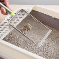Cat Litter Sifting Pet Cleaning Stainless Steel Cats Sand for Puppy Mesh 3.8X3.8mm. 
