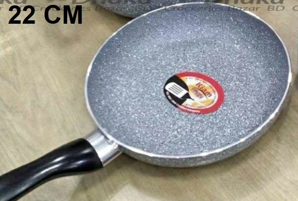 Kiam Non Stick Fry Pan/ Taper Without Glass Lid 22CM