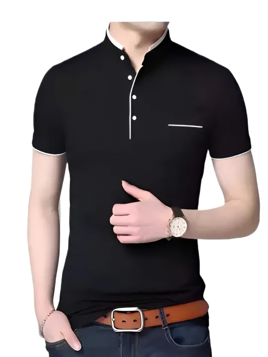 BLACK%20COLOUR%20COTTON%20SHORT%20SLEEVE%20CASUAL%20T-SHART%20FOR%20MEN.%20-%20Image%205