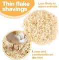 Chicken coop Bedding - Aspen shavings Animal Bedding as Chicken Supplies for Chicken House Bedding winterizing Nesting for Small pet Guinea Pig Rabbit Chinchilla Bird Gerbil Odor Control.