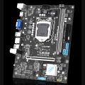 JINGSHA LGA 1151 Intel Socket LGA1151 CPU Processors Desktop Motherboard 2*DDR4 Up to 32GB 1*PCIE3.0 x16 Slot Home Office Gaming Motherboard-grey. 