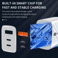 60W PD Fast Charge Charger Usb C Charger For Xiaomi 13 Charger Cell Phone For Iphone 13 14 15 Pro QC 3.0 Mobile Phones Adapter. 