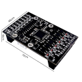 FX1N-14MT PLC Industrial Control Board Replacement Spare Parts Case+USB-TTL Cable PLC Analog Input/Output with Guide Rail.