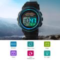 SKMEI Sports Fashion Solar Power Outdoor Digital Chrono 50M Water Resistant Watch For Men 1096.
