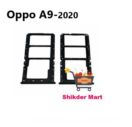 Oppo%20A9%202020%20Sim%20Tray%20Holder%20Slot%20Replacement-Black%20-%20Image%202