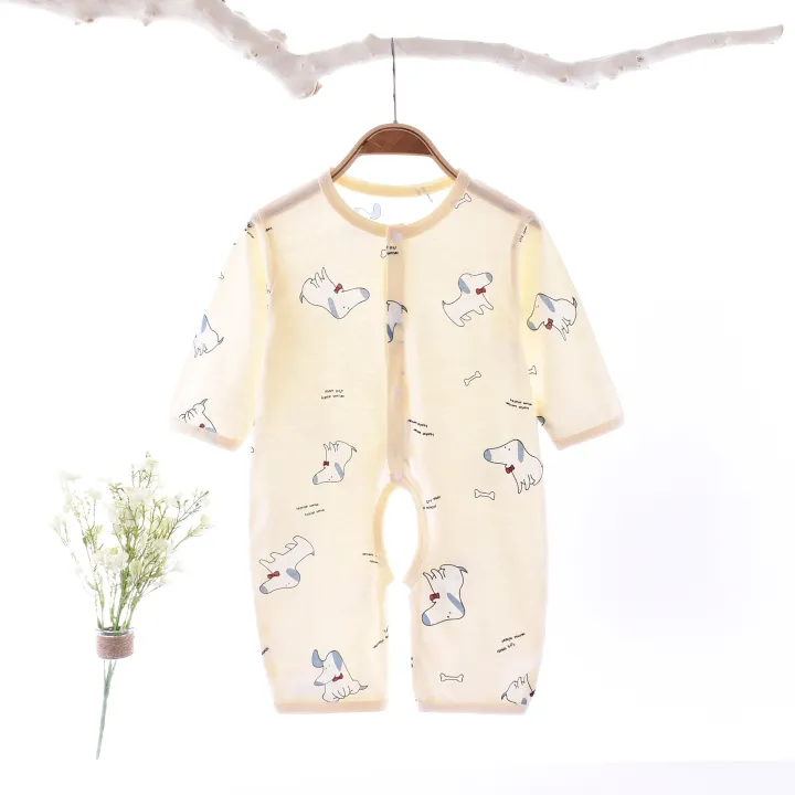 Baby%20ultra-thin%20breathable%20summer%20long-sleeved%20printed%20jumpsuit%20combed%20cotton%20bamboo%20fiber%20baby%20sweatshirt%20air-conditioned%20clothing%20-%20Image%203