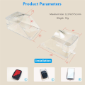 Transparent Waterproof Plastic Cover for Wireless Doorbell for Door Bell Ring Chime Button for Outdoor Doorbell Cover. 