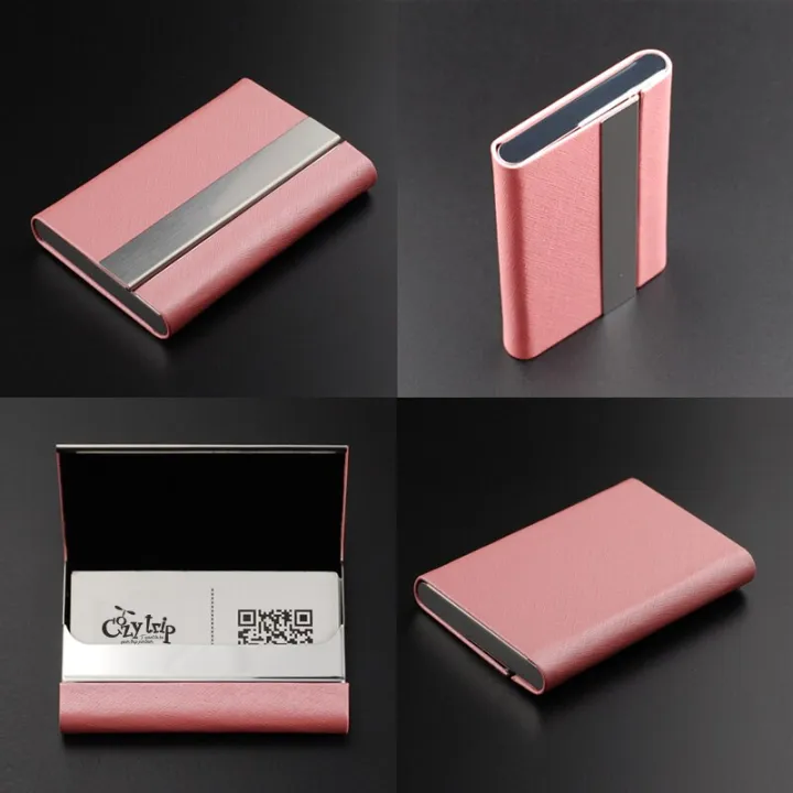 Luxury%20PU%20Leather%20Business%20Card%20Holder%20with%20Magnetic%20Buckle%20Slim%20Pocket%20Name%20Card%20Holder%20Stainless%20Steel%20Credit%20Card%20ID%20Case%20-%20Image%204