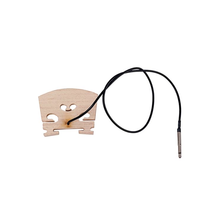ICQURBT%202Pcs%20Violin%20Bridge%20with%20Internally%20Mounted%20Piezo%20Pickup%20for%204/4%20Full%20Size%20Electric%20Violin%20Parts%20Replacement%20-%20Image%204