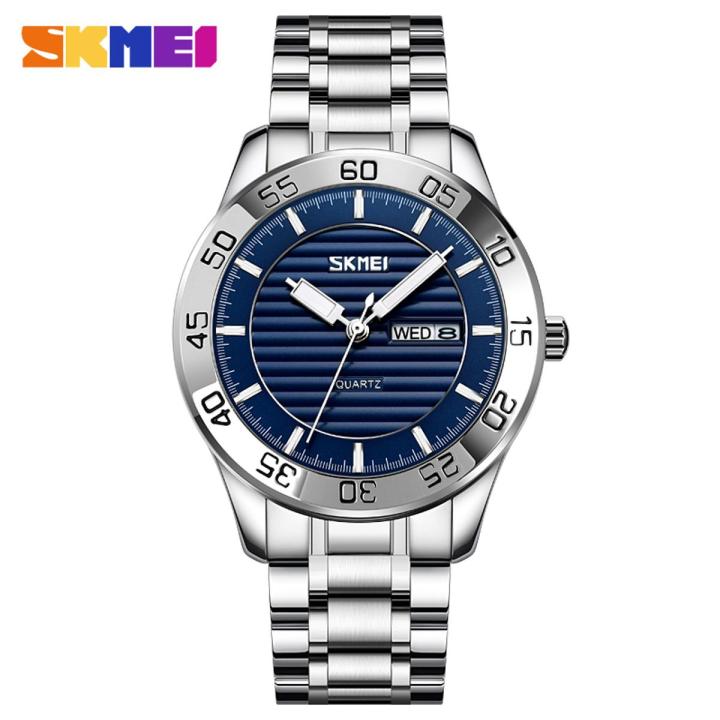 SKMEI%20Men%20Watch%20Fashion%20Stainless%20Steel%20Waterproof%20Date%20Week%20Display%20Men%20Quartz%20Watch%209293%20-%20Image%202