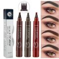 New Four Point Eyebrow Pencil Long Lating Eyebrow Pencil Waterproof Liquid Eyebrow Pencil.