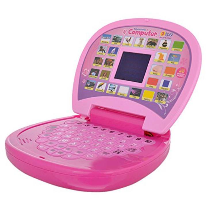 Small Computer Abcd Kids Laptop - Educational Computer And Learning Abcd With Led Display ...