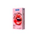 OLO 001 Oral Strawberry Flavored Condoms Safe in the Mouth The Thinnest Refreshing Premium Condom 10 Pcs. 