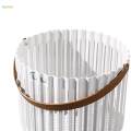 Laundry Basket Portable with Handle Trendy Utility Storage Bins Basket for Organizing 25cmx18cm. 