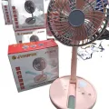 JY SUPER JY-2215 JYSUPER Professional Rechargeable Fan With LED Light. 