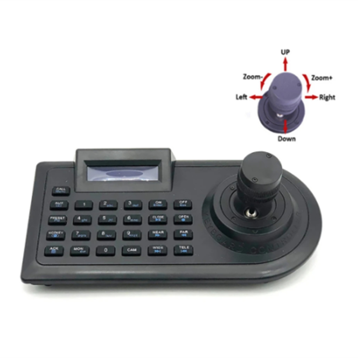 ZOROOM%203D%20Axis%20Joystick%20CCTV%20Keyboard%20Controller%20Keypad%20for%20AHD%20Security%20PTZ%20Speed%20Camera%20Decoder%20DVR%20NVR%20Pelco%20RS485%20EU%20Plug%20-%20Image%202