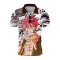 2023 Summer Anime Fairy Tail 3D printed Polo shirts Men And Women casual top Short sleeve t shirts Tops camisas Fashion Shirt. 
