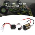 540 35T 45T 55T Brushed Motor With 320 Waterproof ESC for RC Car Rock Crawler. 