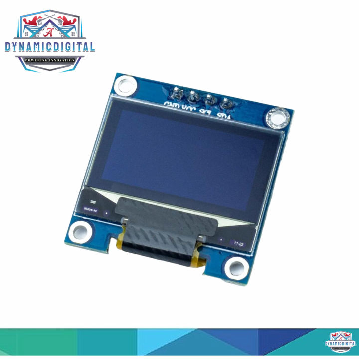 0.96%20Inch%20OLED%20I2C%20IIC%20Display%20Module%2012864%20128x64%20Pixel%20SSD1306%20Mini%20Self-Luminous%20OLED%20Screen%20Board%20Compatible%20with%20Arduino%20Raspberry%20Pi-Blue%20-%20Image%202