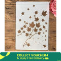 Stencil for Wall & Fashion Painting Template 10 by 8 inch.. 
