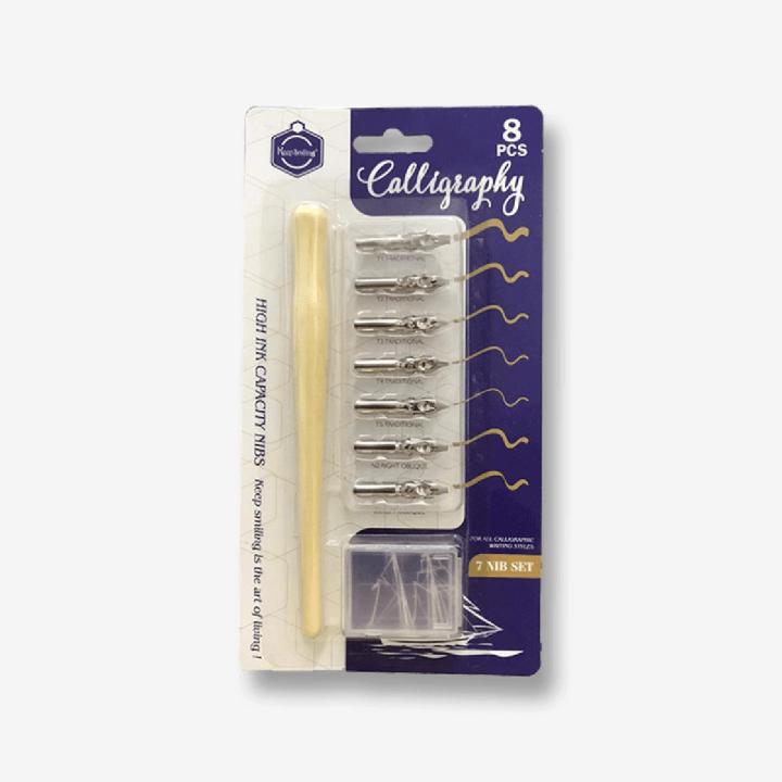 Keep Smiling Calligraphy Dip Pen 8 pcs set