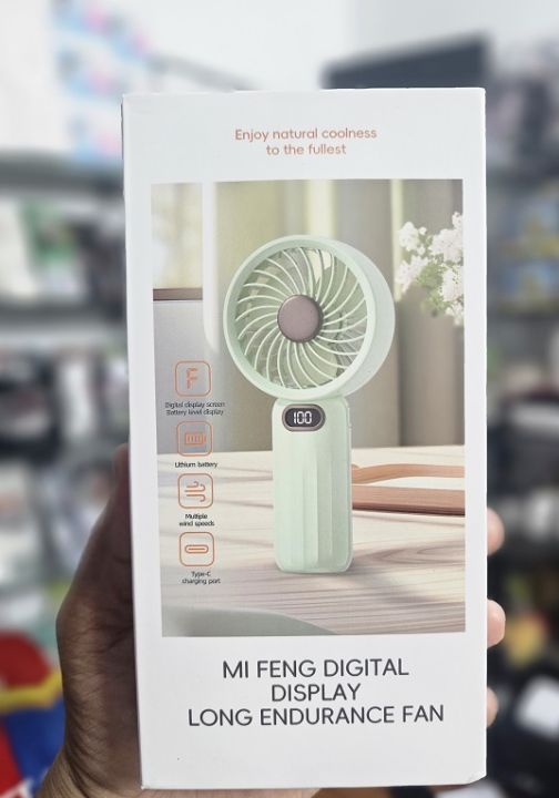 Star Shop BD DM79 Handheld Portable Fan LED Display