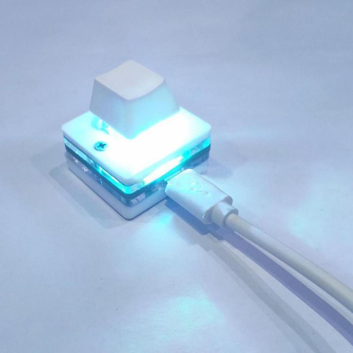 RGB Mini 1 Key Keyboard Osu Gaming Keyboard For Photoshop Mechanical Macro Drawing Programming Keypad Keyboard Custom Shortcuts