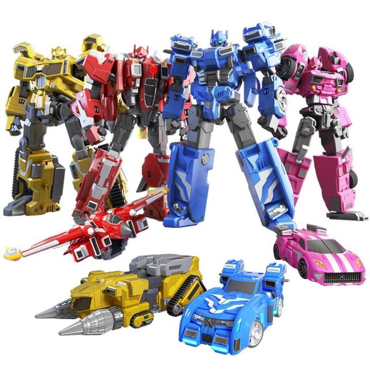 Transformation Robot Action Figures New Mini Force Toys MiniForce X Simulation Car Airplane Deformation Mini Agent Toy