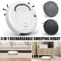 Automatic Robot 3-In-1 Smart Wireless Sweeping Vacuum Cleaner Dry Wet Cleaning Machine Charging Intelligent Vacuum Cleaner-white.