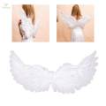 Feather Fairy Wing Adult Props for Masquerade Performance Halloween Decoration , White. 