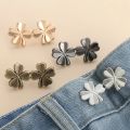Jeans Button Adjustable Clips for Pant Skirts Waist Tightener Buckle Snap Button Adjuster Pants Pin Retractable Button. 
