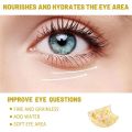 EELHOE 24k Gold Skin Care Tightening Eye Mask Anti Wrinkles Aging Face Serum Moisturizing Essence Liquid Firming Gel Eye Cream.