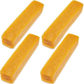 4-Piece Sandpaper Cleaning Rod Set,8-Inch Long Abrasive Cleaning Rod Suitable for Dirt, Debris,Cleaning Sanding Machines Durable Easy to Use Yellow. 