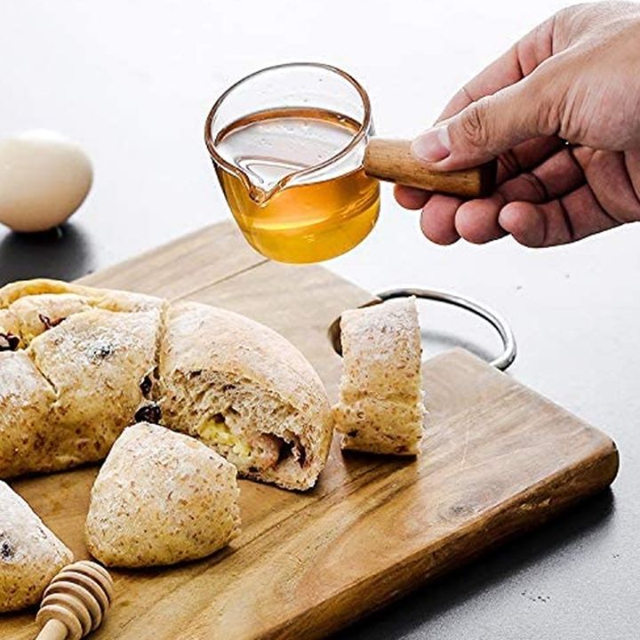 2PCS%20Transparent%20Glass%20Creamer%20with%20Wooden%20Handle,%20Mini%20Coffee%20Milk%20Creamer%20Pitcher.%20100Ml%20-%20Image%203