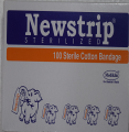 One Time Bandage Newstrip 100 Pcs/Box. 