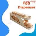 Double-Layer Egg Dispenser Automatic Roll-Down Egg Storage Rack Slide Egg Carton Refrigerator Egg Basket Kitchen Countertop Egg Holder  -  Food Storage & Dispensers -  Lifestyle Mall. 