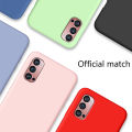 Tokifu OPPO Reno 4 Pro 5G Casing The New Liquid Silicone Phone Case All-inclusive Shockproof Back Cover.