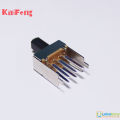 Slide Switch 2 Positions 6 Pin PCB Mount Long Knob-5pcs. 