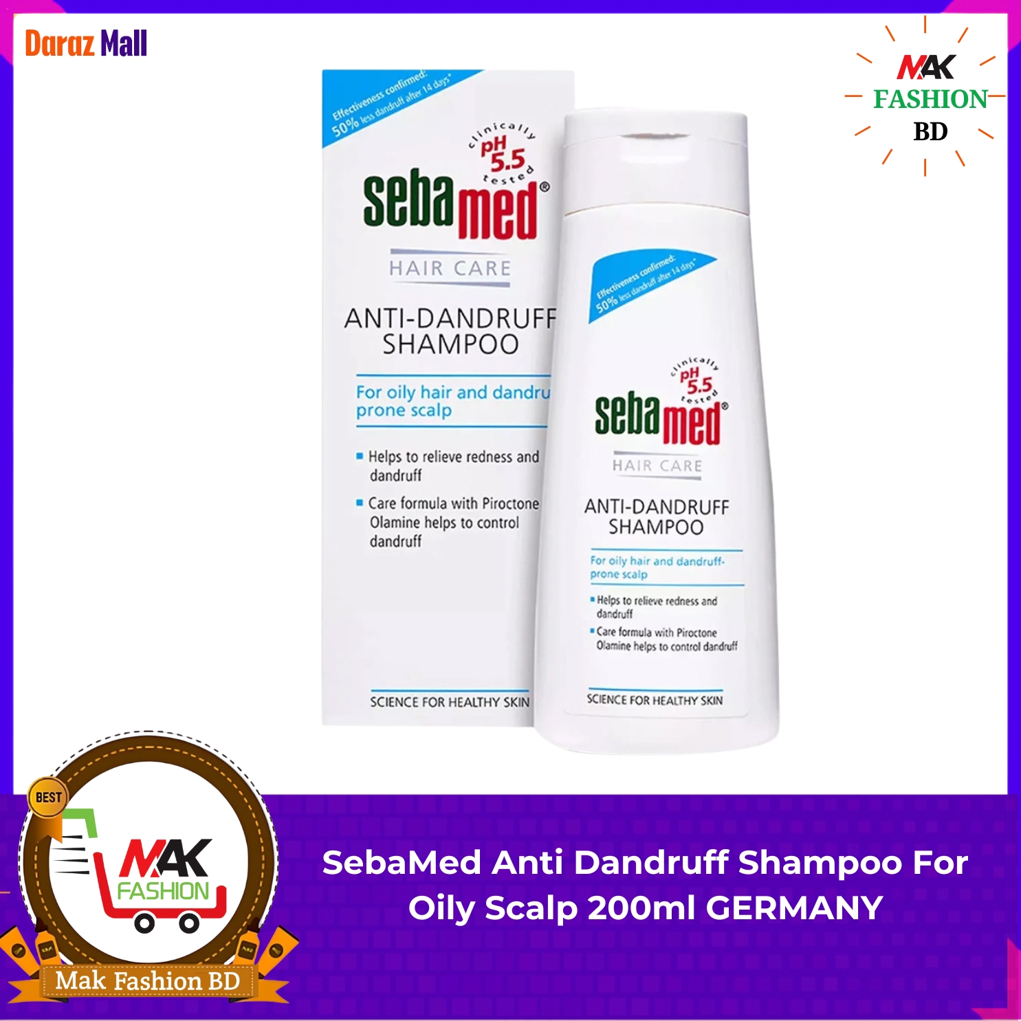 Follow Me Green Tea Shampoo Anti-Hair Fall (320ml)