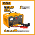 INGCO Universal Fit 12/24V Smart Charger ING-CB1601 with Temperature Control for Various Cars. 