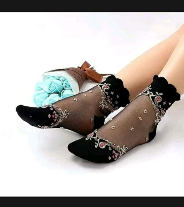 Socks for women ladies Socks moja Women Fashion- Skin Color - 1 Pair