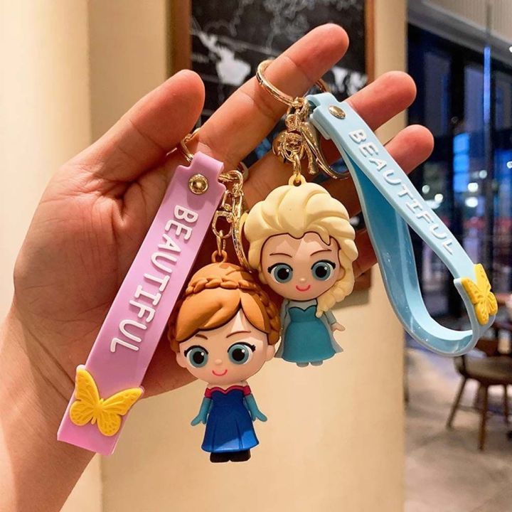 Disney%20Elsa%20Princess%20Keychain%20Frozen%20Cute%20Snow%20Treasure%20Doll%20Car%20Keyring%20Pendant%20Couple%20Schoolbag%20Ornament%20Keychain.%20-%20Image%205