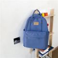 Multifunction Double Zipper Women Backpack Teenager Girls Laptop Backpack Student Shoulder Bag Korean Style Schoolbag.