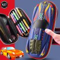 3d Racing Car Pencil Cases Cartoons School Pencil Case for Children Stationery Box Eva Plastic Pen Cases Boy Cute Pen Bags Gifts. 
