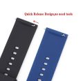 20mm 22mm Smart Silicone Premium Strap Watch Belt for unisex.