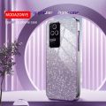 lthmy for Xiaomi Poco F4 case electroplating colorful soft glitter TPU cellphone cover luxury phone casing.